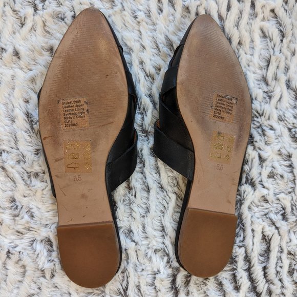 Madewell Cindy Mule - True Black - 5.5 - Picture 3 of 6